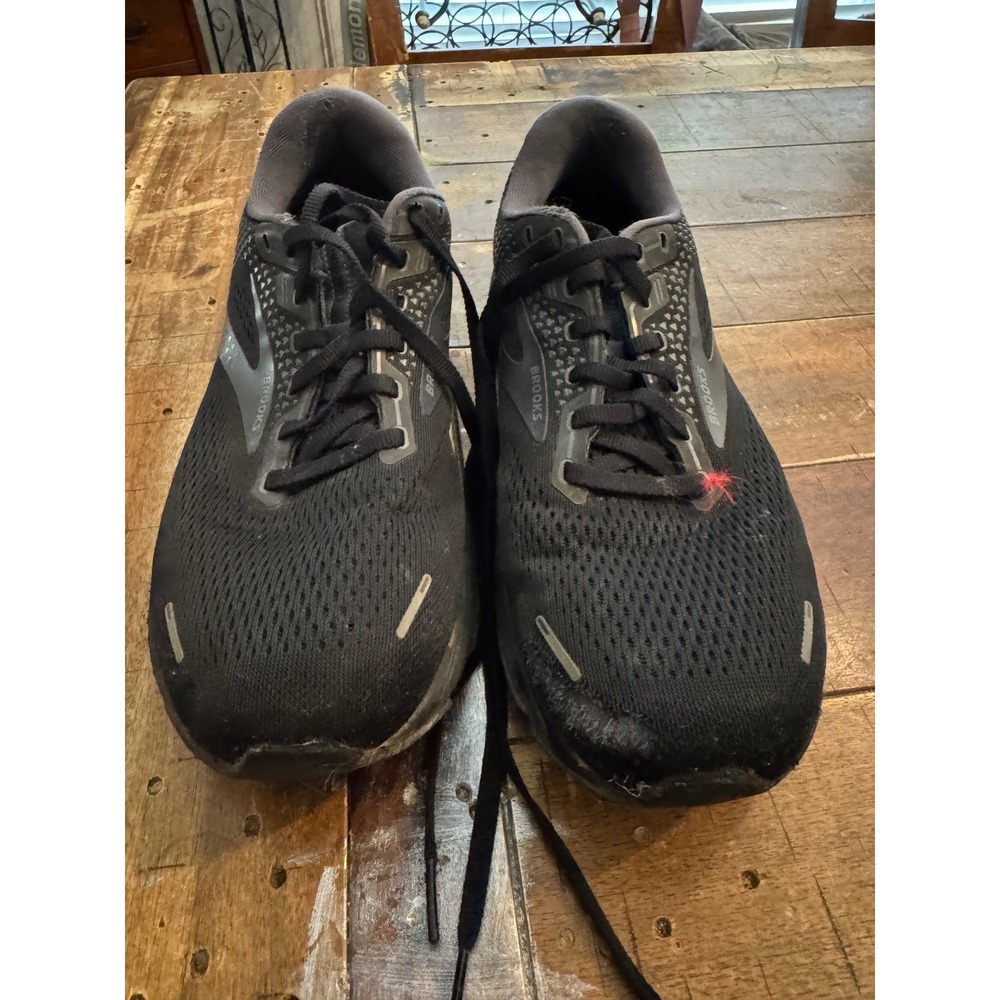 Brooks Ghost 14 Mens Running Shoes Black Ebony 1103691D020 Size 11.5